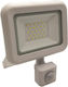 Eurolamp Waterproof LED Floodlight 20W Cold White 6500K IP44