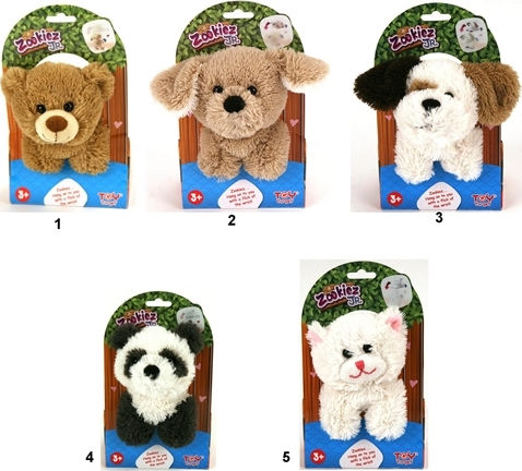 Fanatics Λούτρινο Mini Zookiez για 3+ Ετών 25 εκ. (Διάφορα Σχέδια) 1τμχ