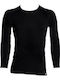 2nd Skin Herren Thermo Langarmshirt Schwarz