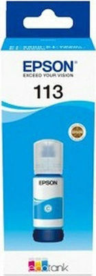 Epson 113 Μελάνι Εκτυπωτή InkJet Κυανό (C13T06B240)