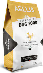 Aellis Oven Baked 2kg Dry Food for Adult Dogs with Chicken