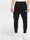 Nike Sportswear Pantaloni de trening cu elastic Fleece - Polar Negru