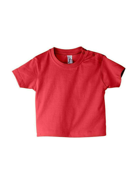 Sol's Παιδικό T-shirt Κόκκινο