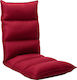 Multifunctional Bean Bag Chair Waterproof Burgundy 135x50x13cm