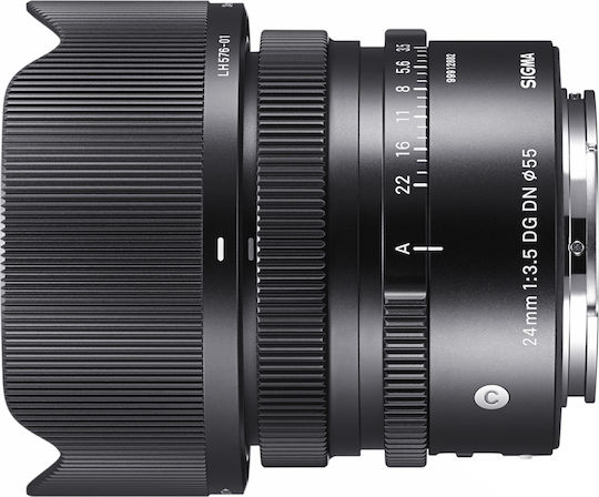 Sigma Full Frame Φωτογραφικός Φακός 24mm f/3.5 DG DN Contemporary Standard / Wide Angle για Sony E Mount Μαύρος