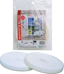 Universal Foam Self-Adhesive Tape Draft Stopper Window / Door in White Color 8mx0.20cm