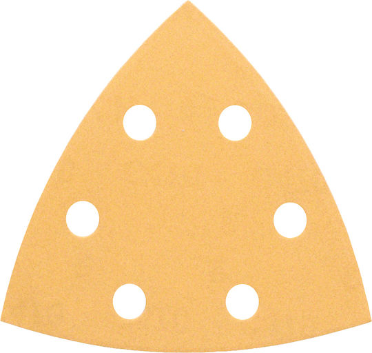 Bosch C470 Delta Sanding Sheet K240 with Holes 93x93mm Set 5pcs