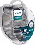 Philips Λάμπες Αυτοκινήτου X-treme Vision Pro150 H1 Αλογόνου 3700K 12V 55W 2τμχ