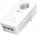 TP-LINK TL-WPA8631P v3 Powerline για Ασύρματη Σύνδεση Wi‑Fi 5 με Passthrough Πρίζα και 3 Θύρες Gigabit Ethernet