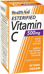 Health Aid Esterified Vitamin C Βιταμίνη 500mg 60 x 1 ταμπλέτες
