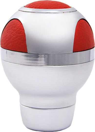 Autoline Shift Knob Glow Δερματίνη Universal Red 13392R