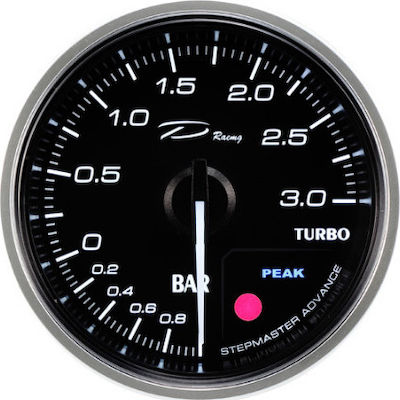 Depo Racing Car Barometer Analog Instrument 60mm με Warning