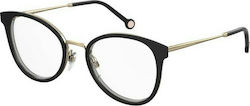 Tommy Hilfiger Eyeglass Frame Butterfly Black TH1837 R6S