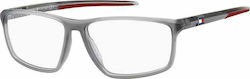 Tommy Hilfiger Men's Acetate Prescription Eyeglass Frames Gray TH1834 RIW