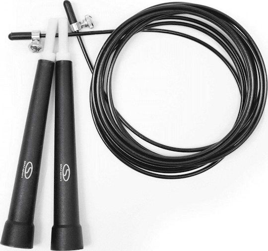 SMJ Sport Wire / PVC Adjustable Jump Rope with Ball Bearings Black SMJ 3m