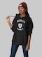 Harvard W Hoodie (Replica) - BLACK