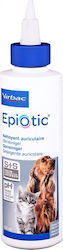 Virbac Epiotic Σταγόνες για Καθαρισμό Αυτιών Σκύλου 125ml