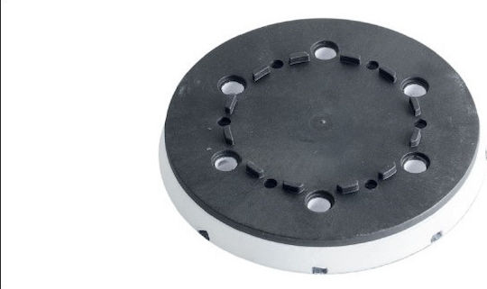 Rupes 507526 Gummi-Stützteller Drehend Schleifmaschine Hookit mit Gewindehaken 150