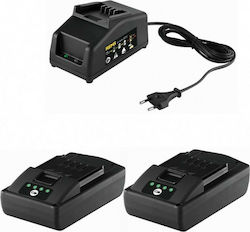 REMS Set 2 Battery 22V 5Ah with Charger 22V