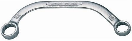 Unior Двуместен Многоъгълен Ключ Извит Размер 14x15mm