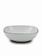 Nava Sugar Salatieră Ceramică Albă 16.5x16.5cm 1buc