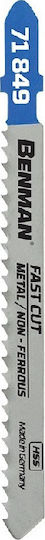 Benman 71849 Blade for Metal 100mm 5pcs