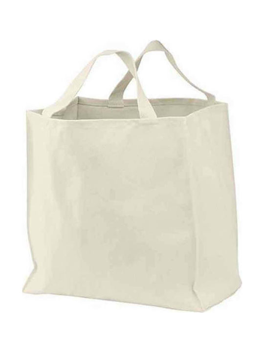 Next Cotton Shopping Bag in Beige color
