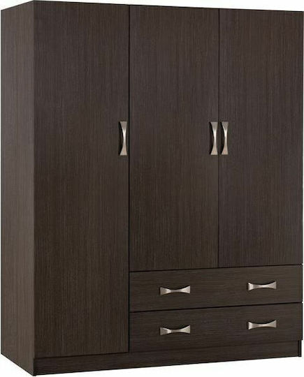 Τρίφυλλη Ντουλάπα 150x55x180cm