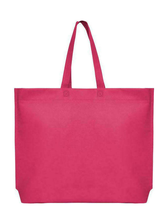 Next Τσάντα για Ψώνια σε Φούξια χρώμα