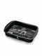 Berlinger Haus Metallic Line Backform Rechteckig Aluminium Shiny Black Collection