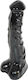 Gangbangster Basilic Dildo Realistisches Dildo mit Hoden Noir 15cm