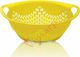 Viosarp Plastic Colander Pasta Yellow 27x12cm 1pcs