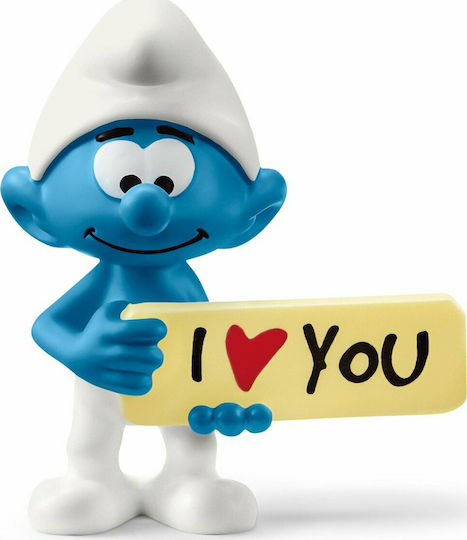 Schleich-S I Love You Στρουμφάκια 5.4εκ. (Διάφορα Σχέδια)