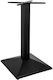 Freebox Βάση Τραπεζιού Μεταλλική Μαύρη 45x45x74cm
