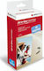 AgfaPhoto Cartridge & Paper Φωτογραφικό Χαρτί 54x86 για Εκτυπωτές Inkjet 30 Φύλλα
