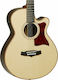 Tanglewood Semi-Acoustic Guitar TW45 H SR E Natural
