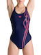 Spirit Swim Pro Αθλητικό Ολόσωμο Μαγιό Navy Μπλε