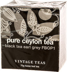 Vintage Teas Black Tea Pure Ceylon Black Tea Earl Grey FBOP1 70gr