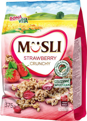 Bona Vita Musli Strawberry Chrunchy Muesli 375gr