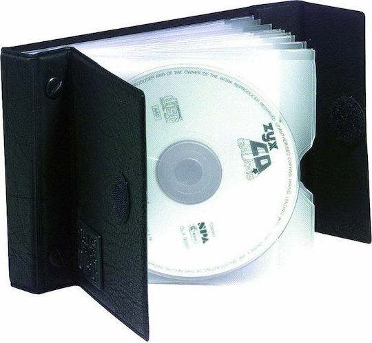 Richter Θήκη Αυτοκινήτου Θήκη Compact Disk Απλή 12τμχ