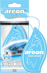 Areon Αρωματική Καρτέλα Κρεμαστή Αυτοκινήτου Mon Summer Dream