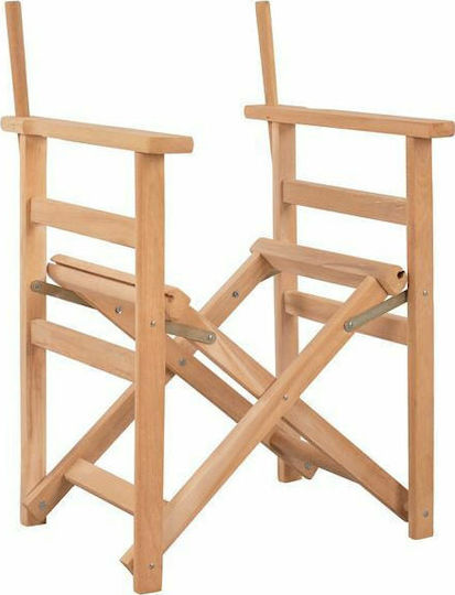 Freebox Lemnos Gestell Für Regisseurstuhl Hölzernes 57x54x88,5cm Beiges