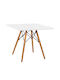 Tisch Minimal Kid Kindertisch aus Holz Weiß FB98452.01 Freebox