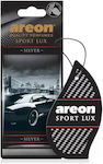 Areon Car Air Freshener Tab Pendand Sport Lux Silver