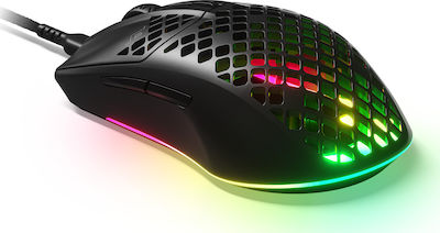 SteelSeries Aerox 3 RGB Gaming Ποντίκι Μαύρο