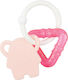 Nattou Elephant Teething Rattle made of Silicon...