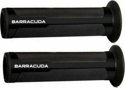 Barracuda Motorcycle Grips Racing in Black Colour