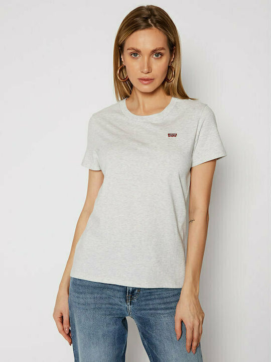 Levi's The Perfect Damen T-Shirt Gray