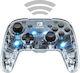 PDP Afterglow Wireless Deluxe Gamepad για Switch Διάφανο