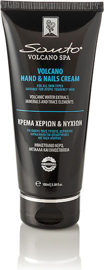 OliveSpa Santo Volcano Spa Moisturizing and Αnti-ageing Hand & Nail Cream 100ml